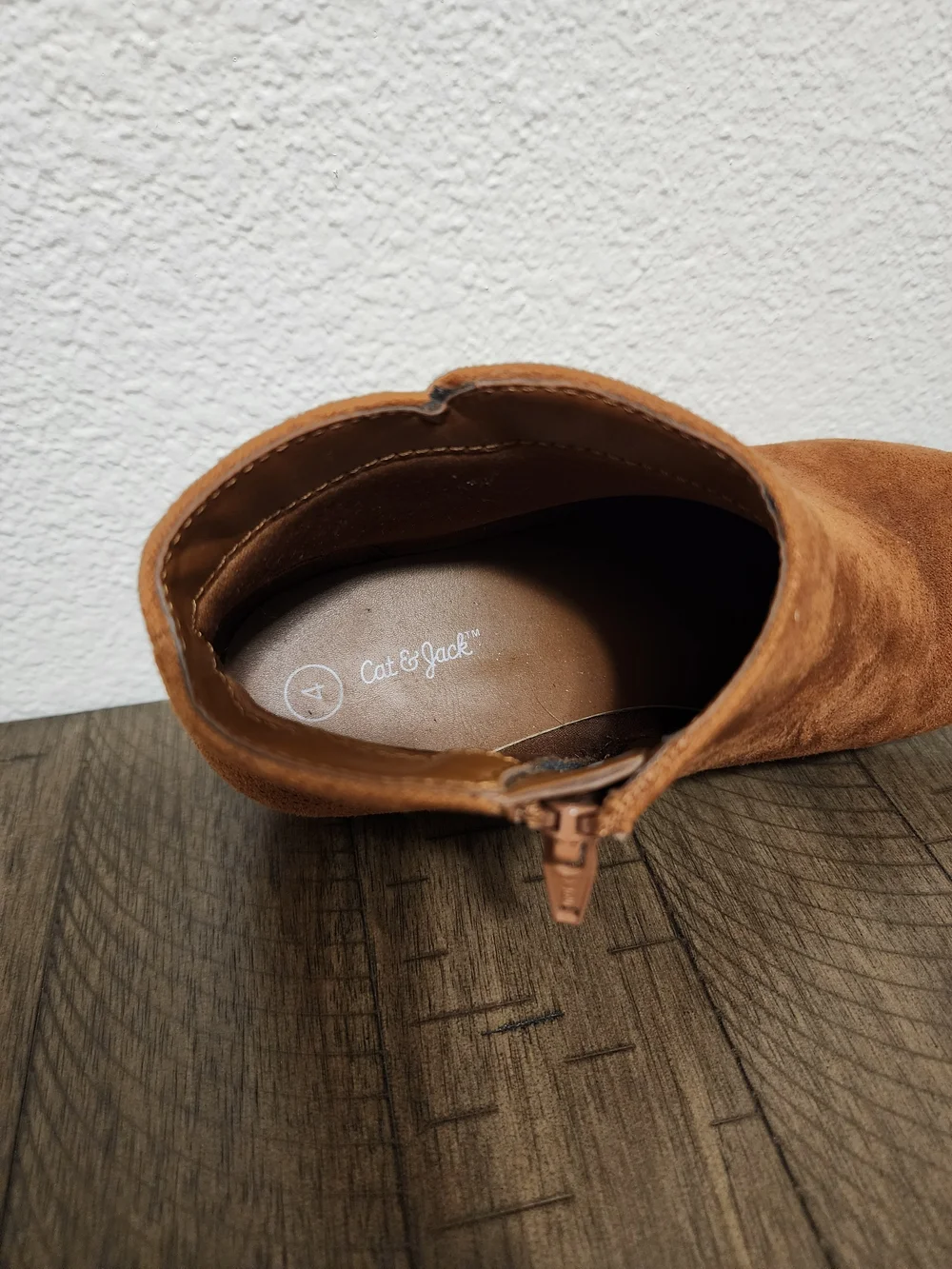 Cat & Jack Kids Brown Suede Ankle Boots